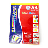 Bristol Card Rainbow 10Color (Asstd) 180gsm 100sht